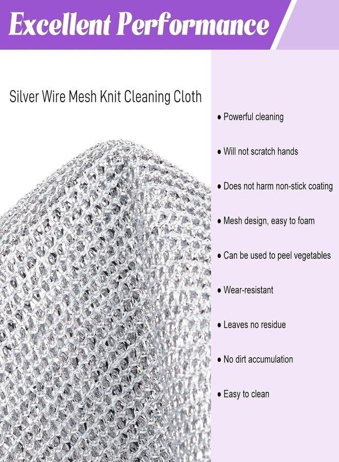 NESTIFY Wire-Free Dish Cleaning Cloths, Multipurpose Dishwashing Rags for Wet and Dry, Easy Rinsing, Reusable, Non-Scratch Towels (Dishcloth, Pack of 3) - Image 5